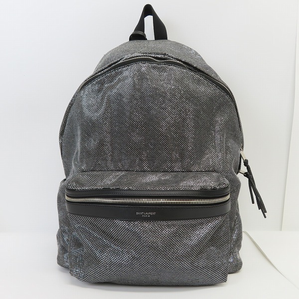 実際に弊社で買取させて頂いたSAINT LAURENT/サンローラン リュックサック/バックパック グリッター 