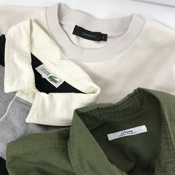実際に弊社で買取させて頂いた【おまとめ品】ラコステ/レイジブルー/ジャーナルスタンダード 等 長袖シャツ/セーター/ポロシャツ 他の画像 1枚目