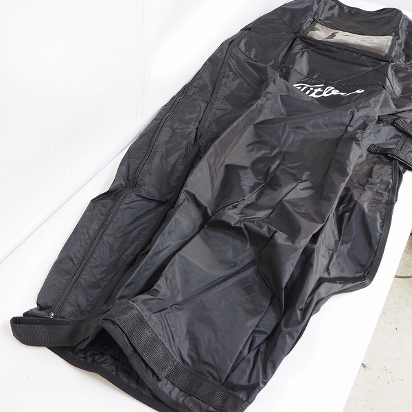 実際に弊社で買取させて頂いたTitleist/タイトリスト TC11 トラベルカバー ブラックの画像 1枚目