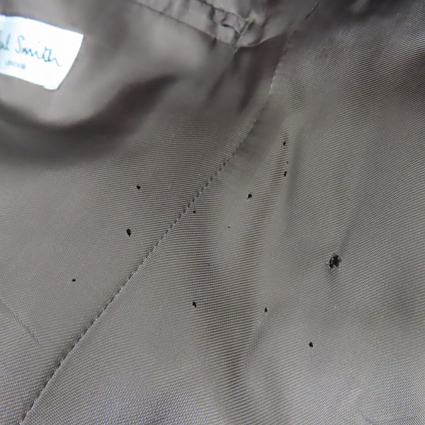 実際に弊社で買取させて頂いたPaulSmith collection/ポールスミス チェック ジャケット/スラックス スーツ セットアップ L/76の画像 6枚目