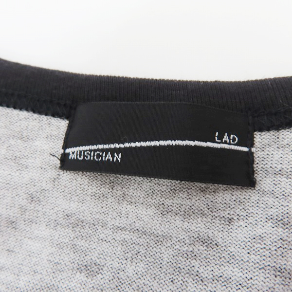 実際に弊社で買取させて頂いたLAD MUSICIAN/ラッドミュージシャン 21AW 30/2 T-CLOTH BIG ROSE BIG  ビッグTシャツ 2321-708の画像 2枚目