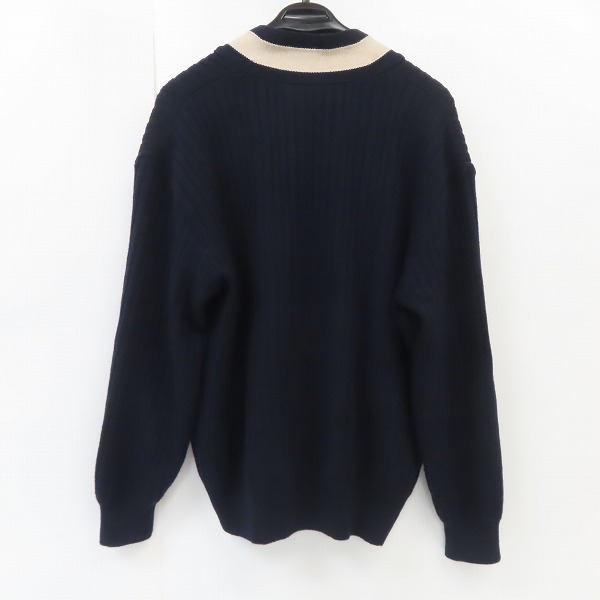 実際に弊社で買取させて頂いた【JPタグ】HUGO BOSS/ヒューゴボス ウール Vネックニット/セーター/XLの画像 1枚目