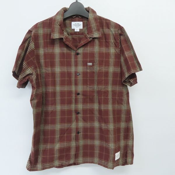 実際に弊社で買取させて頂いたCRIMIE/クライミー LONDON CHECK SHORT SLEEVE SHIRT 半袖シャツ CR1-02A1-SS06/M