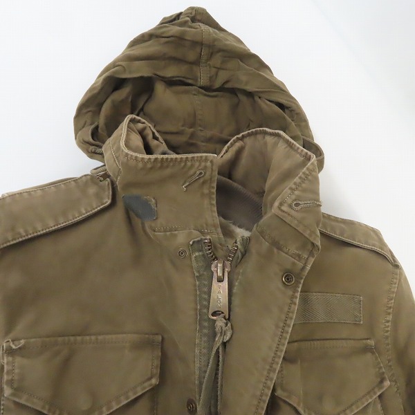 実際に弊社で買取させて頂いたAKM/エイケイエム M65 COLD WEATHER JACKET/コールドウェザー ミリタリー ジャケット ボアライナー付き B161/Lの画像 2枚目