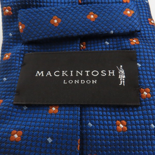 実際に弊社で買取させて頂いたMACKINTOSH/マッキントッシュ シルク 花柄 ネクタイの画像 3枚目