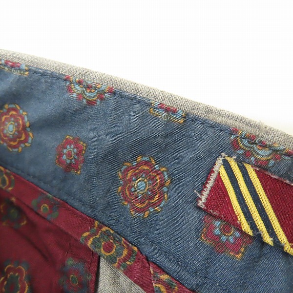 実際に弊社で買取させて頂いたBROOKS BROTHERS/ブルックスブラザーズ ロゴ 総柄 刺繍 コットンパンツ 32の画像 7枚目