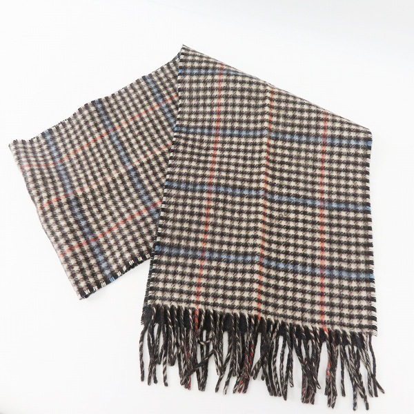 実際に弊社で買取させて頂いたPaul Smith/ポールスミス 千鳥柄 カシミアマフラー 270417 990