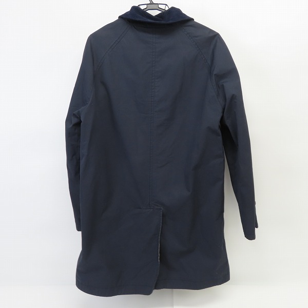 実際に弊社で買取させて頂いたTOMORROWLAND/トゥモローランド リバーシブル チェック ステンカラーコート/Mの画像 3枚目