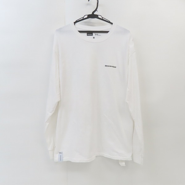 実際に弊社で買取させて頂いたDESCENDANT×Ron Herman/ディセンダント×ロンハーマン 長袖Tシャツ バックプリント/2の画像 1枚目