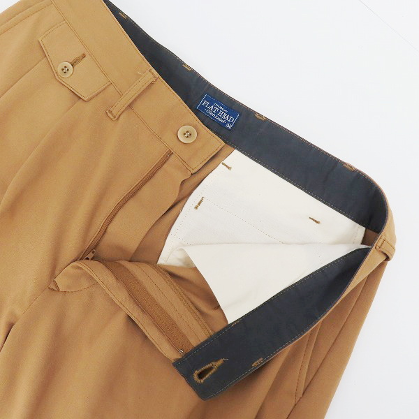 実際に弊社で買取させて頂いたTHE FLAT HEAD/ザフラットヘッド パンツ キャメル/Mの画像 2枚目