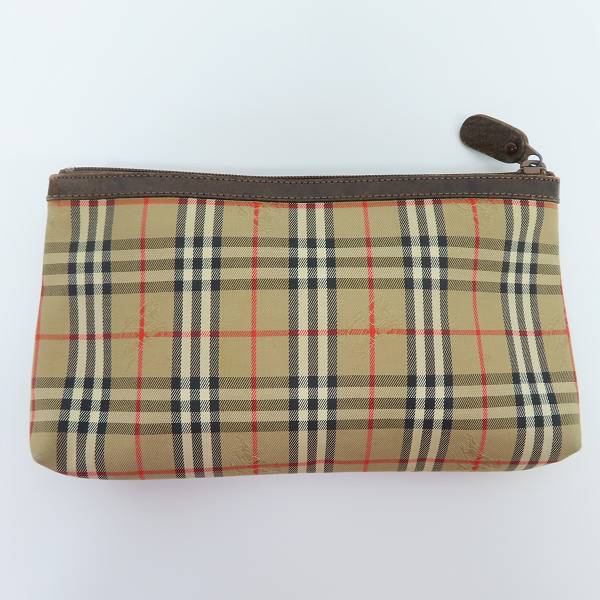 実際に弊社で買取させて頂いたBurberry's/バーバリーズ ノバチェック ポーチの画像 1枚目
