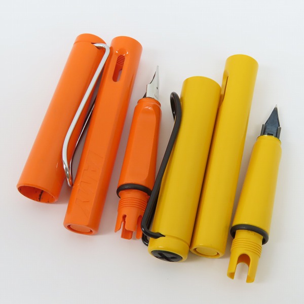 実際に弊社で買取させて頂いたLAMY/ラミー Safari/サファリ 万年筆 4点セットの画像 6枚目