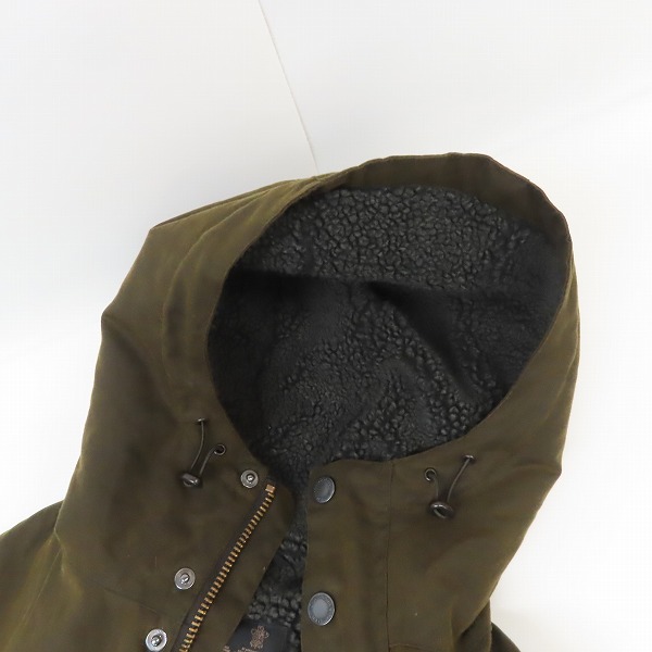 実際に弊社で買取させて頂いたBARBOUR/バブアー intl Kevlar Wax Jacket MWX1372OL51/XLの画像 6枚目