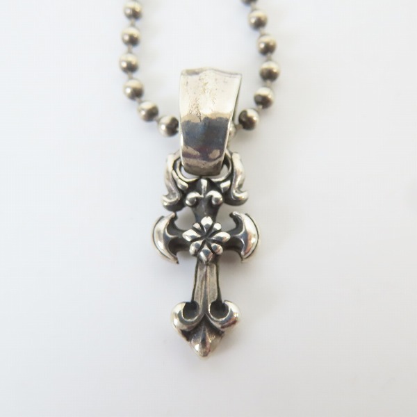 実際に弊社で買取させて頂いたBWL/ビルウォールレザー ゴシッククロスチャーム ペンダント w/ボールチェーンの画像 1枚目