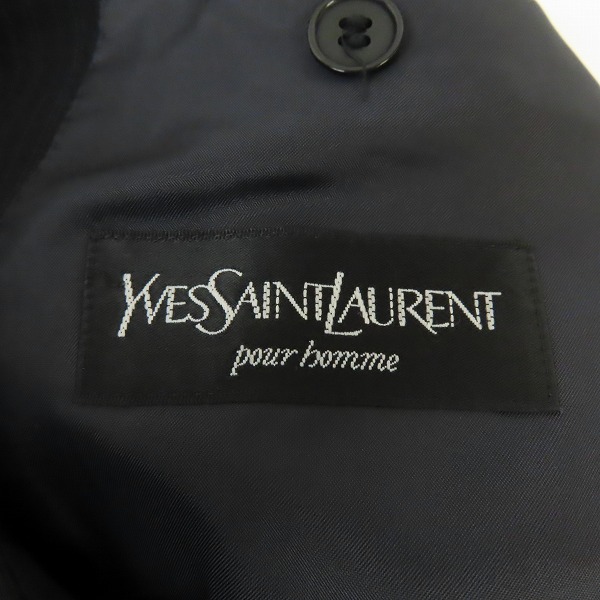 実際に弊社で買取させて頂いたYves Saint Laurent/イヴサンローラン 3B ジャケット A4の画像 2枚目