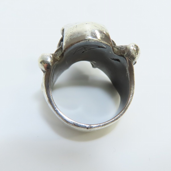 実際に弊社で買取させて頂いたCRAZY PIG/クレイジーピッグ PIRATE Skull Ring/パイレーツ スカル リング 20.5-22.5号の画像 5枚目