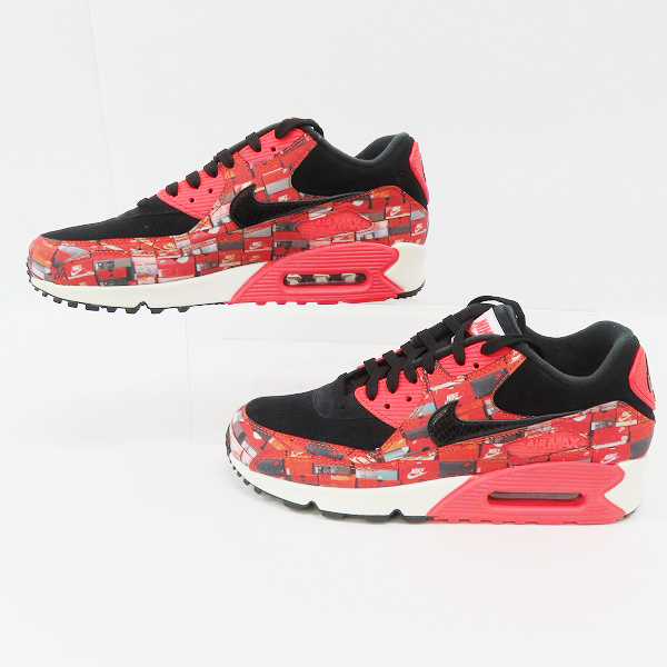 実際に弊社で買取させて頂いたNIKE×atmos/ナイキ×アトモス AIR MAX 90 PRNT "WE LOVE NIKE"/エアマックス90 プリント AQ0926-001/27の画像 3枚目