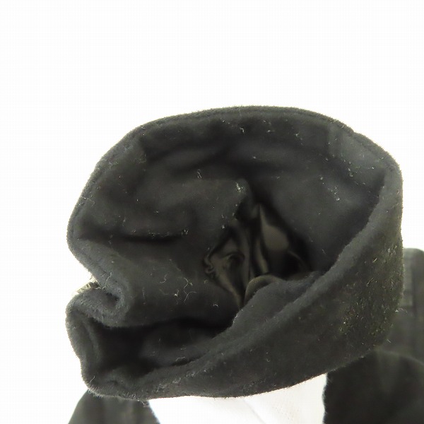 実際に弊社で買取させて頂いたBALMAIN/バルマン 15AW コーティングバイカーライダースジャケット W5HT828D208/XSの画像 8枚目