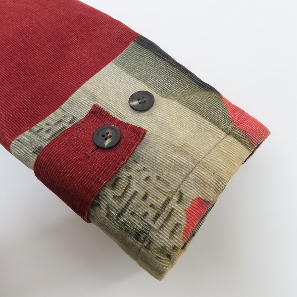 実際に弊社で買取させて頂いたPaul Smith LONDON/ポールスミスロンドン フォトグラフ  フード付き コーデュロイコート/Lの画像 8枚目