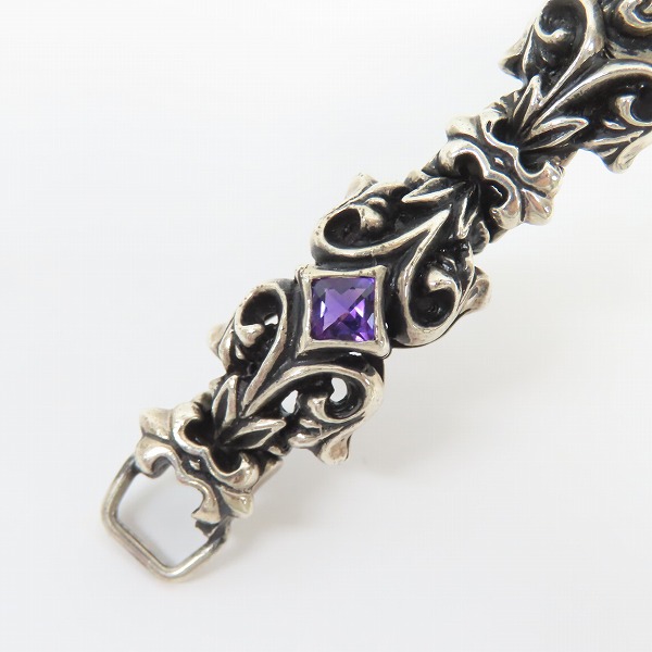 実際に弊社で買取させて頂いたLeathers & Treasures/レザーズアンドトレジャーズ スクロールハートブレスレット の画像 2枚目