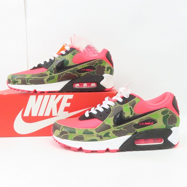 実際に弊社で買取させて頂いたNIKE/ナイキ アトモス AIR MAX 90 DUCK CAMO エアマックス90 CW6024-600/26.5の画像 3枚目