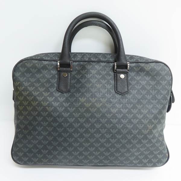 実際に弊社で買取させて頂いたEMPORIO ARMANI/エンポリオアルマーニ 総柄 ビジネスバッグ ブリーフケースの画像 1枚目