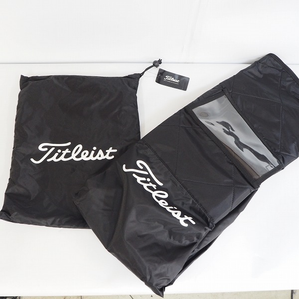 実際に弊社で買取させて頂いたTitleist/タイトリスト TC11 トラベルカバー ブラック