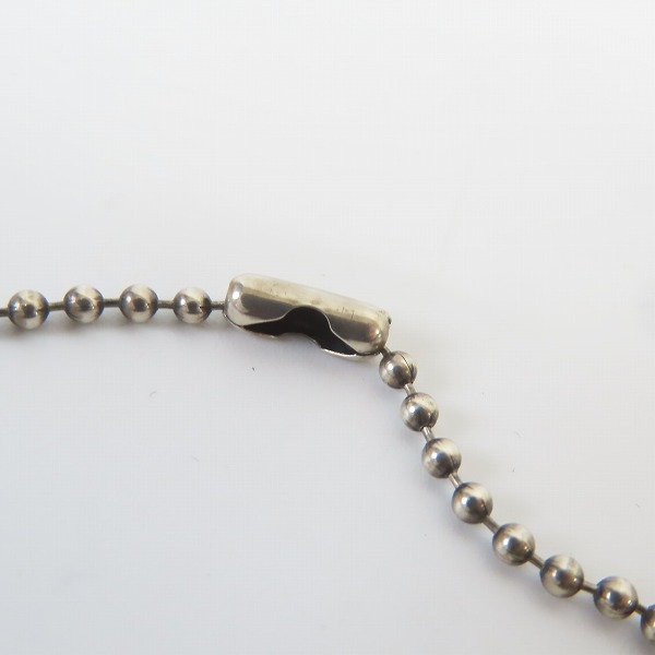 実際に弊社で買取させて頂いたBWL/ビルウォールレザー ゴシッククロスチャーム ペンダント w/ボールチェーンの画像 6枚目