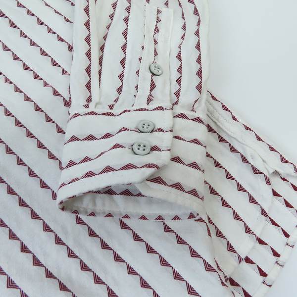 実際に弊社で買取させて頂いたR.J.B/アールジェイビー フラットヘッド ワンポイント刺繍 ロングスリーブシャツ 38の画像 6枚目