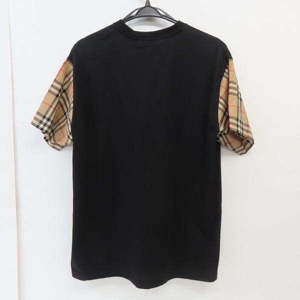 実際に弊社で買取させて頂いた【JPタグ】BURBERRY/バーバリー ヴィンテージチェック スリーブ 半袖Tシャツ 8043057/Mの画像 1枚目