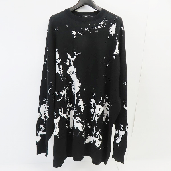 実際に弊社で買取させて頂いたLAD MUSICIAN/ラッドミュージシャン 19SS CREW NECK BIG PULLOVER 天使柄ニット 2119-001/44
