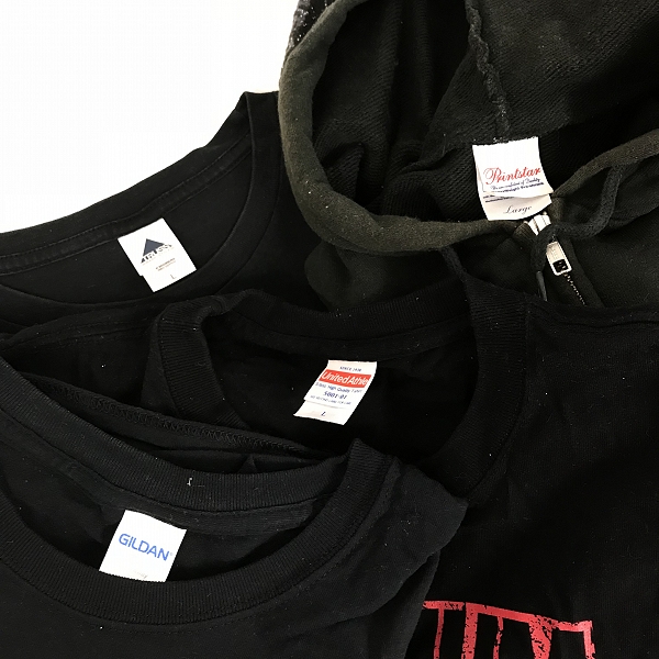 実際に弊社で買取させて頂いた【おまとめ品】モノアイズ/ブラフマン/マキシマムザホルモン/クリスタルレイク 他 バンドTシャツ/ジップアップパーカーの画像 1枚目