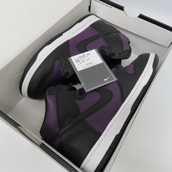 実際に弊社で買取させて頂いたNIKE/ナイキ×FRAGMENT DESIGN/フラグメントデザイン DUNK HI/F ダンクハイ 北京 DJ0382-600/27の画像 8枚目