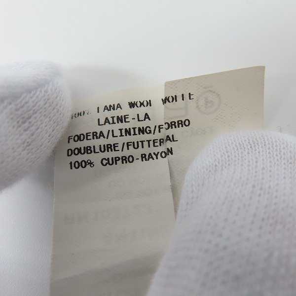 実際に弊社で買取させて頂いたEMPORIO ARMANI/エンポリオアルマーニ サイドテープ スラックスパンツ 46の画像 6枚目