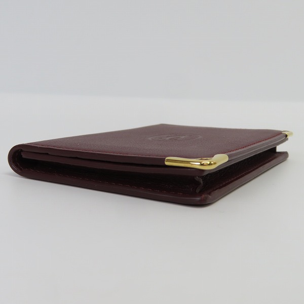 実際に弊社で買取させて頂いたCartier/カルティエ マスト ドゥ カルティエ クレジッドカードケース CRL3001366の画像 2枚目