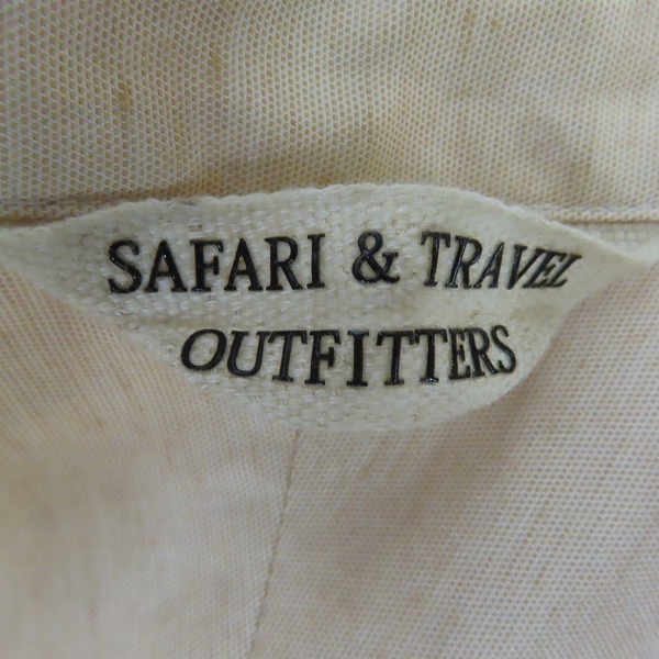 実際に弊社で買取させて頂いたEDIFICE/エディフィス safari ＆ travel outfitters 半袖シャツ/Mの画像 2枚目