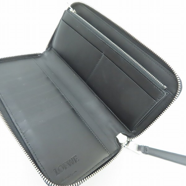 実際に弊社で買取させて頂いたLOEWE/ロエベ パズル アナグラムロゴ ラウンドファスナー長財布 の画像 3枚目