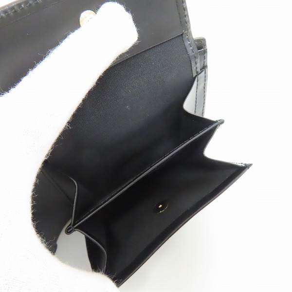 実際に弊社で買取させて頂いたPaul Smith/ポールスミス マーケトリーストライプラビット 二つ折り財布 ショートウォレット P164の画像 6枚目