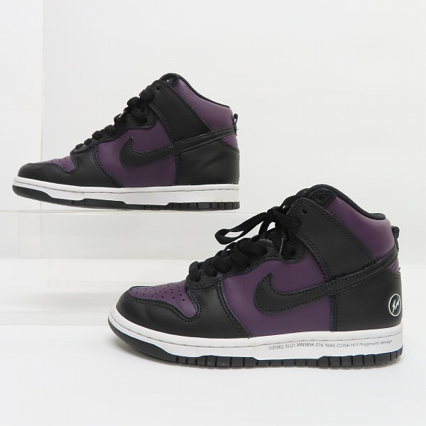 実際に弊社で買取させて頂いたNIKE×FRAGMENT DESIGN/ナイキ×フラグメントデザイン DUNK HI/F ダンクハイ 北京 DJ0382-600 23.5の画像 3枚目