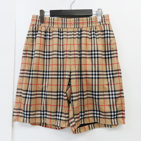 実際に弊社で買取させて頂いた【JPタグ】BURBERRY/バーバリー DEBSON CHECK ヴィンテージチェック テクニカルツイル ショーツ 8026469/M