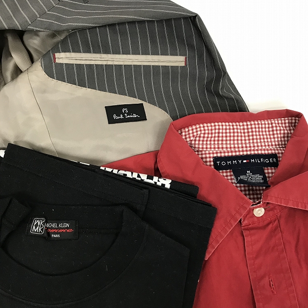 実際に弊社で買取させて頂いた【おまとめ品】ポールスミス/トミーヒルフィガー/ミシェルクランフレッドペリー等 ジャケット/パンツ/カットソーほかの画像 1枚目