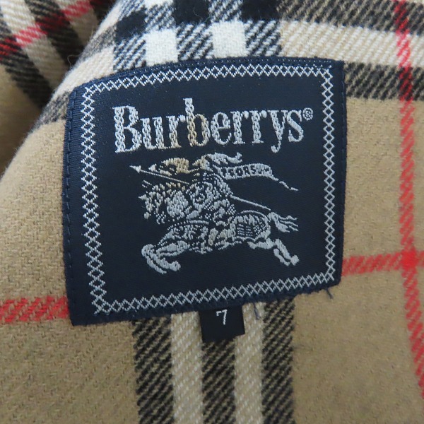 実際に弊社で買取させて頂いたBurberry's/バーバリーズ ノバチェック ステンカラーコート/7の画像 2枚目