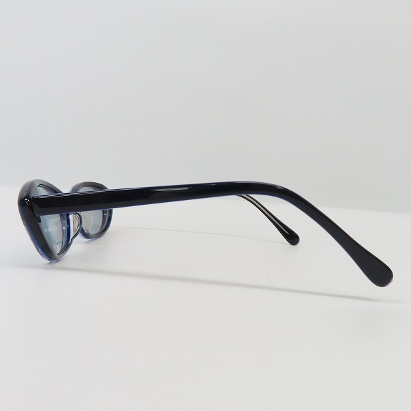 実際に弊社で買取させて頂いた白山眼鏡店/ハクサンガンキョウテン フルリム 眼鏡/メガネフレーム ダークパープルの画像 2枚目