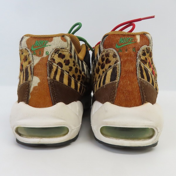実際に弊社で買取させて頂いたNIKE×ATMOS/ナイキ×アトモス AIR MAX 95 OG/エアマックス DLX ANIMAL PACK AQ0929-200/27.5の画像 1枚目