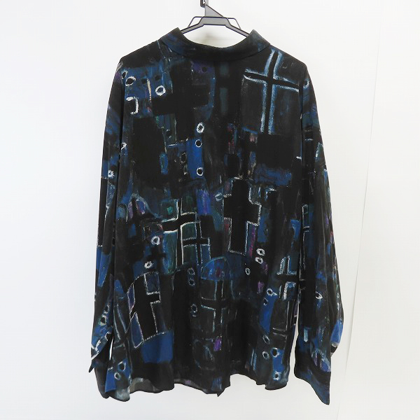 実際に弊社で買取させて頂いたLAD MUSICIAN/ラッドミュージシャン BACK-FRONT CROSS BIG SHIRT 2120-133/46の画像 1枚目