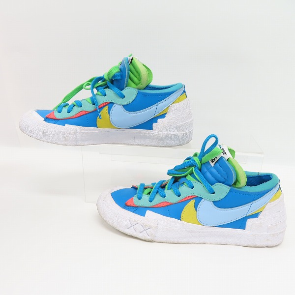 実際に弊社で買取させて頂いたNIKE×KAWS×sacai/ナイキ×カウズ×サカイ BLAZER LOW/ブレーザーロー ネプチューンブルー DM7901-400/27の画像 3枚目