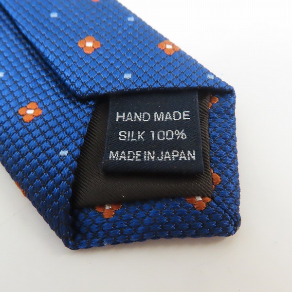 実際に弊社で買取させて頂いたMACKINTOSH/マッキントッシュ シルク 花柄 ネクタイの画像 4枚目