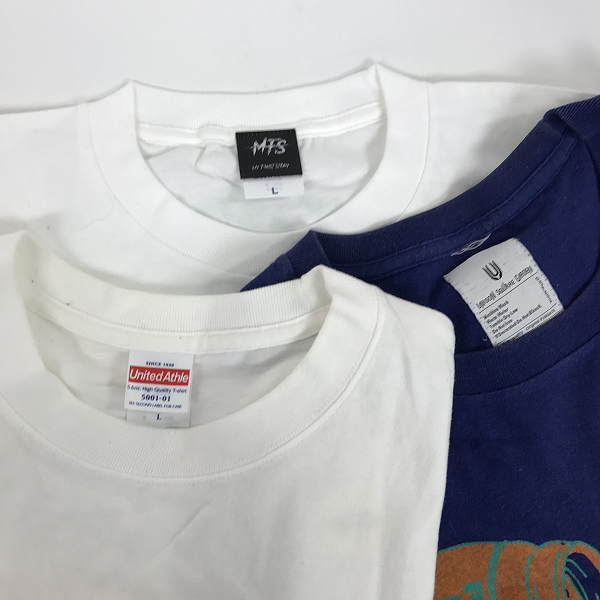 実際に弊社で買取させて頂いた【おまとめ品/未開封品含む】ユニゾンスクエアガーデン/マイファーストストーリー 等 バンドTシャツ/タオル 他の画像 1枚目