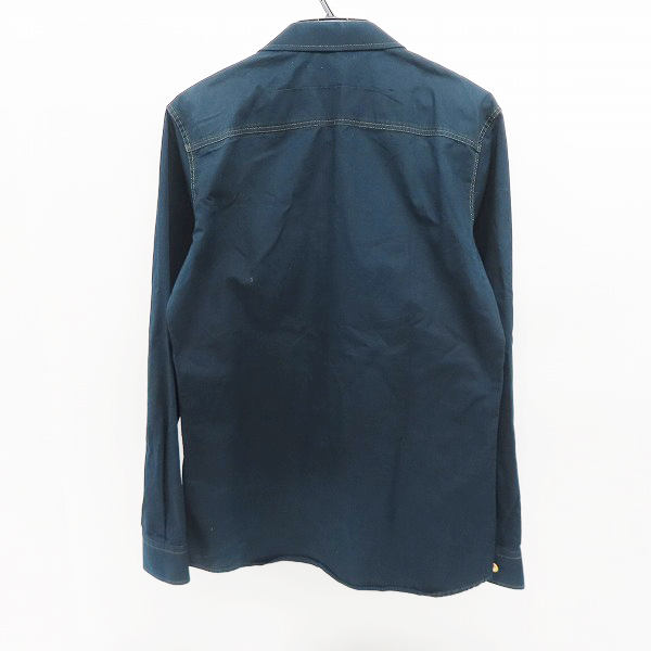 実際に弊社で買取させて頂いたGIVENCHY/ジバンシィ 17SS スターボタン ステッチデザインシャツ 17S 6000 361/38の画像 1枚目