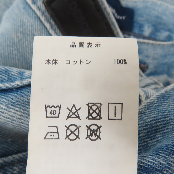 実際に弊社で買取させて頂いたDESCENDANT/ディセンダント デニム パンツ/ジーンズ/2の画像 5枚目